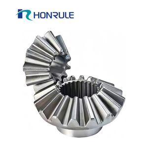 Huirong Manufactory Custom Steel/Stainless/Brass/POM Straight M0.5 M1 M1.5 M2 M2.5 M3 M4 M5 M6 Auto Parts Spur Helical Bevel Gear
