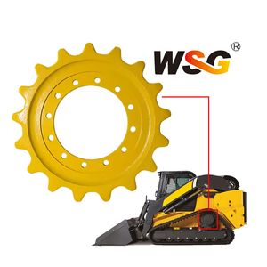 Wsg X320 Compact Excavator Chain Sprocket Mini Excavator Undercarriage Parts Track Gear