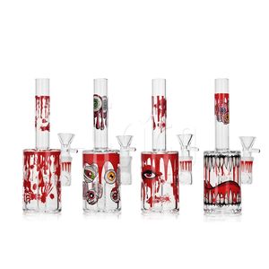 Esigo Decal Design Glass Smoking Accessories Oil Rig DAB Rig Glass Water Pipe with Fast Shipping