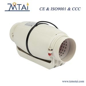 Low Noise Mixed Flow Inline Duct Ventilation Exhaust Blower Fan