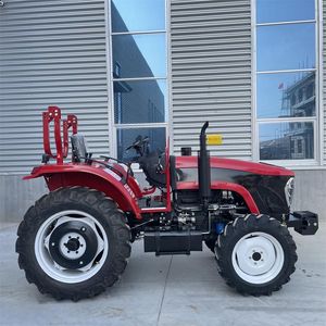 Agricultural 4 Wheel Trator 4X4 Compact Tracteur Agricole Farm 80HP 4WD Tractor