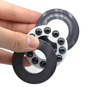 Top Quality Cheap Price Ceramic Silicon Nitride Si3n4 Single Direction 25mm Thrust Ball Bearings 51205