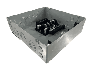 Outdoor Distribution Box 125A Iron Plated with Copper, with a Small Door
