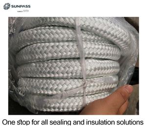 550c Fibergalss Knitted Rope Thermal Insulation