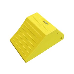 Customized Molded Polyurethane Heavy Duty Van Truck Trailer Vehicle Lightweight Parking Safety Tire Stopper Urethane Wheel Chock