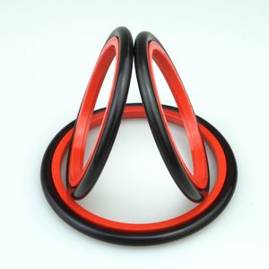 PU Bsj Red Rod Seals Hydraulic Seal Step Seal Design Oil/Mechanical Seal