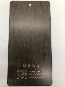 Environment Friendly Heat Transfer Wood Grain Epoxy Polyester Powder Coating