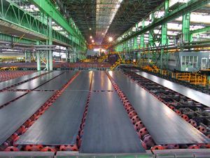 Hot Production Line Cooling Bed for Steel Deformed Rebar Bar Making Machine