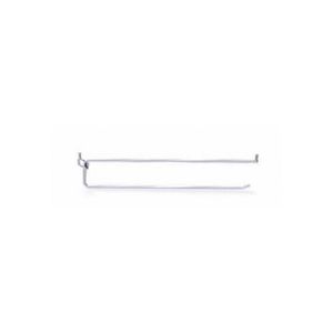 Cheap Metal Chrome Double Hole panel Supermarket Display Stand Hook