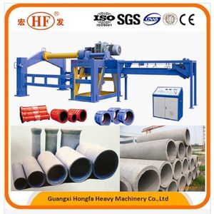 Automatic Horizontal Type Cement Concrete Pipe Making Machine