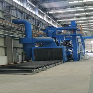 Square Steel Auto Shot Blasting Machine/Sandblasting Machine for Sale