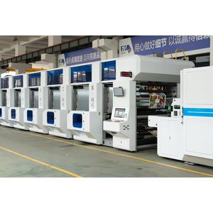 Sleeve Type Automatic Paper Label Flexographic Flexo Film Printer Printing Machine for Disposable Paper Cup