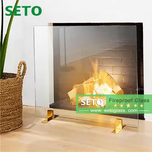 China Factory Wholesale Fire Insulation 90min Door Window Glass Fire-Resistant Fireproof Glass