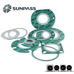 Sunpass Tank Containers Parts for V, U Type PTFE Flange Gasket