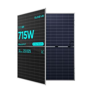 Evo 6n Hjt N Type Half Cut Solar Panel 695W 700W 182mm Cell Mono Photovoltaic Module