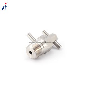 SS316 Stainless Steel 1/2" Fnpt Vent Plug Automatic Air Vent Valve High Pressure Instrument Bleed Valve for Liquid