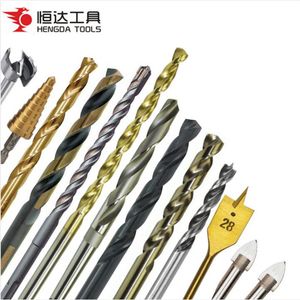 Drill Bits Series for Metal Masonry Glass Wood PVC Drilling Works