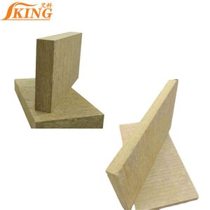Isoking Rock Wool Board Thermal Insulation External Wall 60-120kg/M3 with CE, A1 FM Certificate