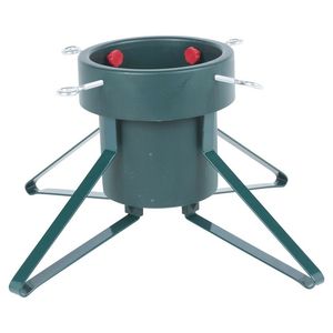 Decorative Steel Plastic Wood Material Optional Color Christmas Tree Stands