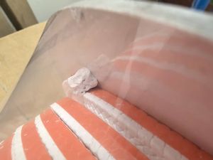 White PTFE Fiber Chemical Packing with Double-Sided Adhesive