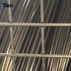 Galvanized Welded Wire Mesh Panel 4X4 Hole 3mm Wire Dia Building Reinforcemen