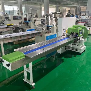 Automatic High Speed Horizontal Pillow Candy Packaging Machine for Small Bag