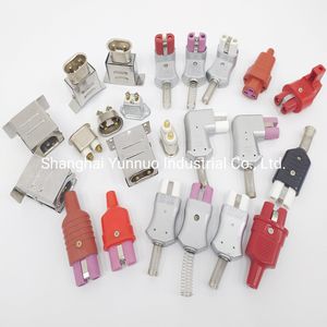 High Temperature Electrical European Heater Plug for Female Socket
