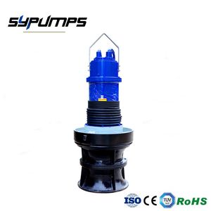 Vertical Propeller Sea Water Pump Large Capacity Glassfibre Axial Flow Pump