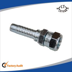 Hydraulic Hose Tube Double Hexagon Jic Pipe Fittings