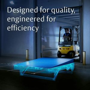 6ton 20ton Hydraulic Loading Equipment Container Dock Leveler with Single Cylinder