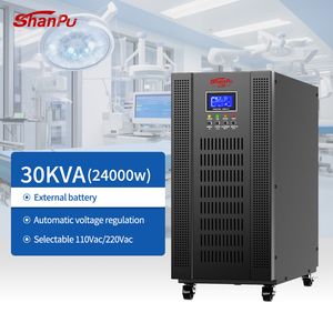 Uninterruptible Power Supply High-Frequency Online UPS Dual Conversion Three-Phase 30kVA 24kw Online UPS with Large Equipment