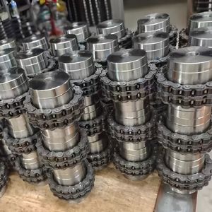 Kc5016 Roller Chain Coupling 45 Steel Wear-Resistant Coupling for Metallurgical Mining Machinery