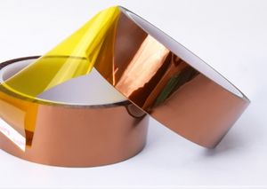 Single Sided Amber Polyimide Pi Tape High Dielectric Strength Insulation Tape for Battery Pack & Electronics