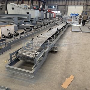 Belt Conveyor System for Industrial Material Handling