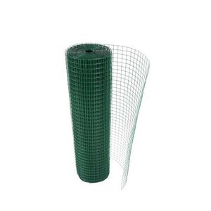 Green Color PVC Coated 1/2'' Welded Wire Mesh