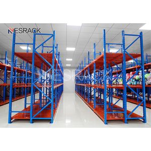 Industrial Metal Warehouse Storage Racks Unit Light-Duty Shelf Longspan Shelving Without Pallet