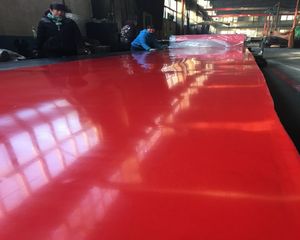 High Wear Resistance Anti Corrosion Liner Red Natural Rubber Sheet