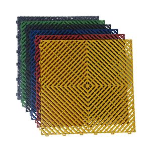 Epoxy-Coated Load-Bearing Garage Floor Tiles