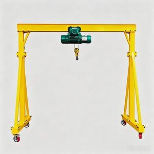 Workshop Portable Electric Mobile Gantry Crane 2 Ton 3 Ton 5 Ton with Electric Hoist