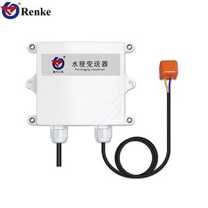 Indoor Flood Alarm Sensor Wall Mounted RS485 Relay Water Leak Detector