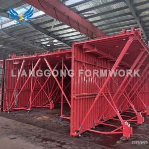 Custom Steel Formwork System Concrete Tunnel Form for High-Strength Housing Building Construction