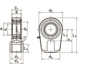 China Factory OEM Radial Spherical Plain Bearing