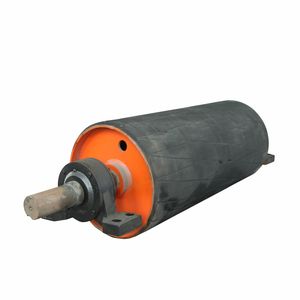 Conveyor Pulley with Precision-Machined Shaft for High-Load Bearing Support.