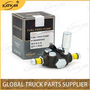 Weichai Engine Spare Parts Sinotruk HOWO 371HP Oil Transfer Pump Fuel Feed Pump 612600080343