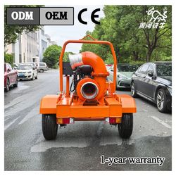 High Pressure Mobile Diesel Engine Mixed Flow Urban Flood Control Water Pump Agricultural Irrigation Pump