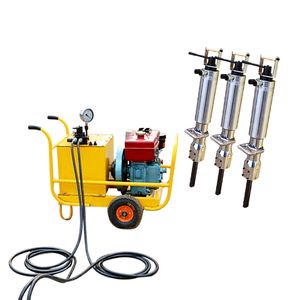 Fast-Splitting Reliable Heavy-Load Long-Life Easy-Operation Compact Rock Splitter for Demolition Works