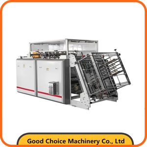 CE Approved Electric Fast Food Lunch Paper Tray Making Packing Carton Box Machine