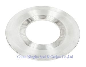Metal Metallic Serrated Gasket with Loose Outer Ring