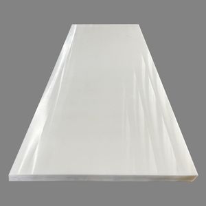 White Natural UHMWPE Polyethylene Pads Plastic Suppliers PE 1000 Cutting Board