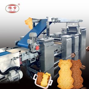 Yuji 100-350 Kg/H Semi-Automatic Hard Biscuit Making Machine Production Line Biscuit Maker